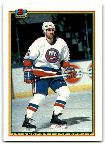 1990-91 Bowman Joe Reekie Rookie New York Islanders #125