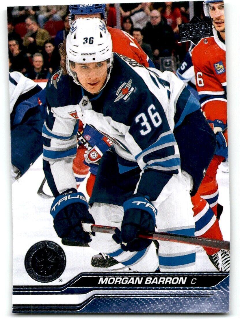 2023-24 Upper Deck Morgan Barron Winnipeg Jets #446