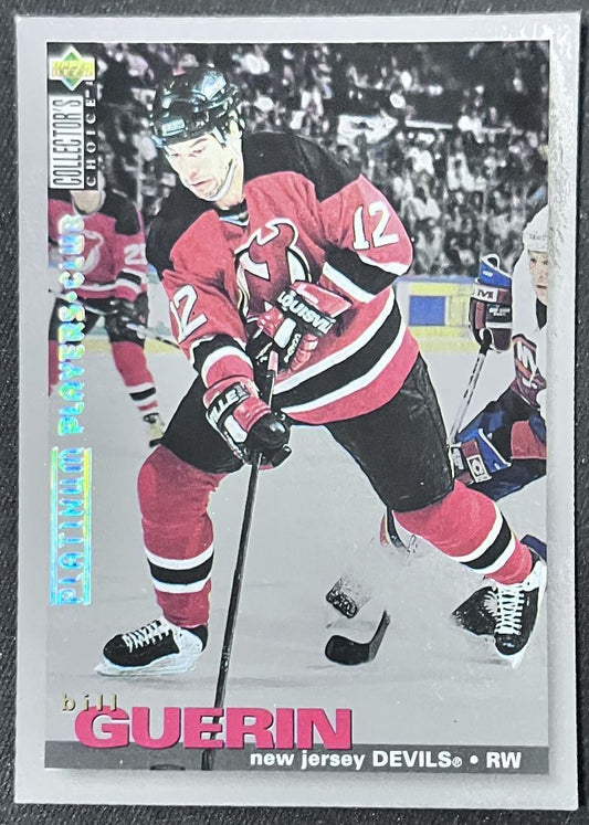 1995-96 Collector's Choice Player's Club Bill Guerin New Jersey Devils #60