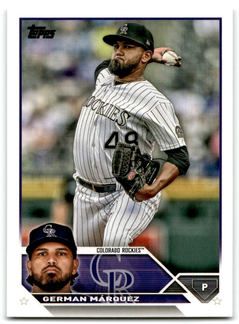 2023 Topps German Marquez Colorado Rockies #325