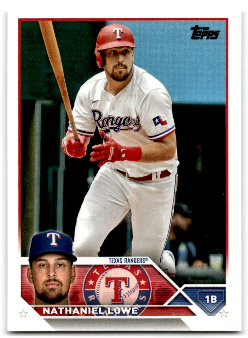 2023 Topps Nathaniel Lowe Texas Rangers #124